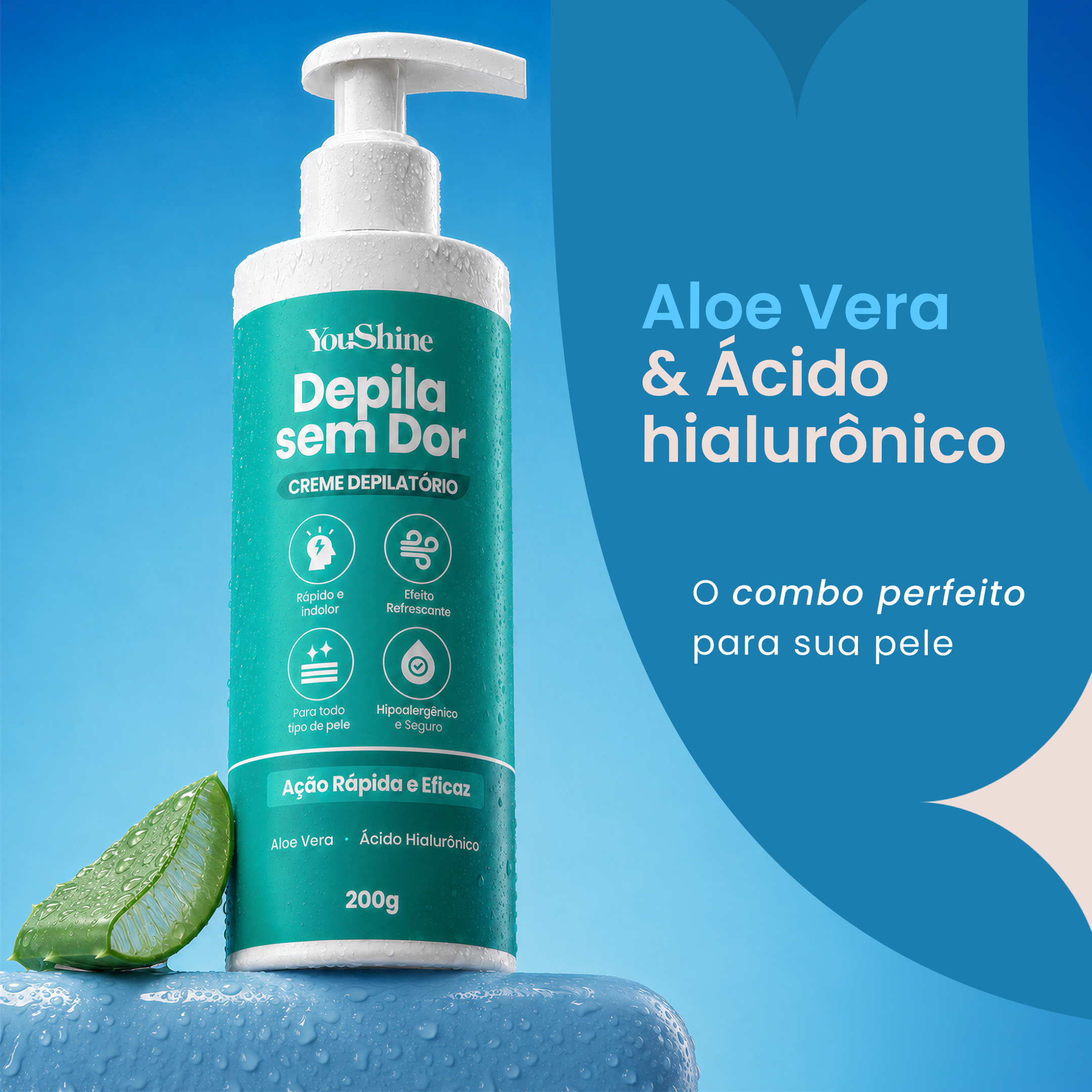 Depila Sem Dor — Creme Depilatório 250g