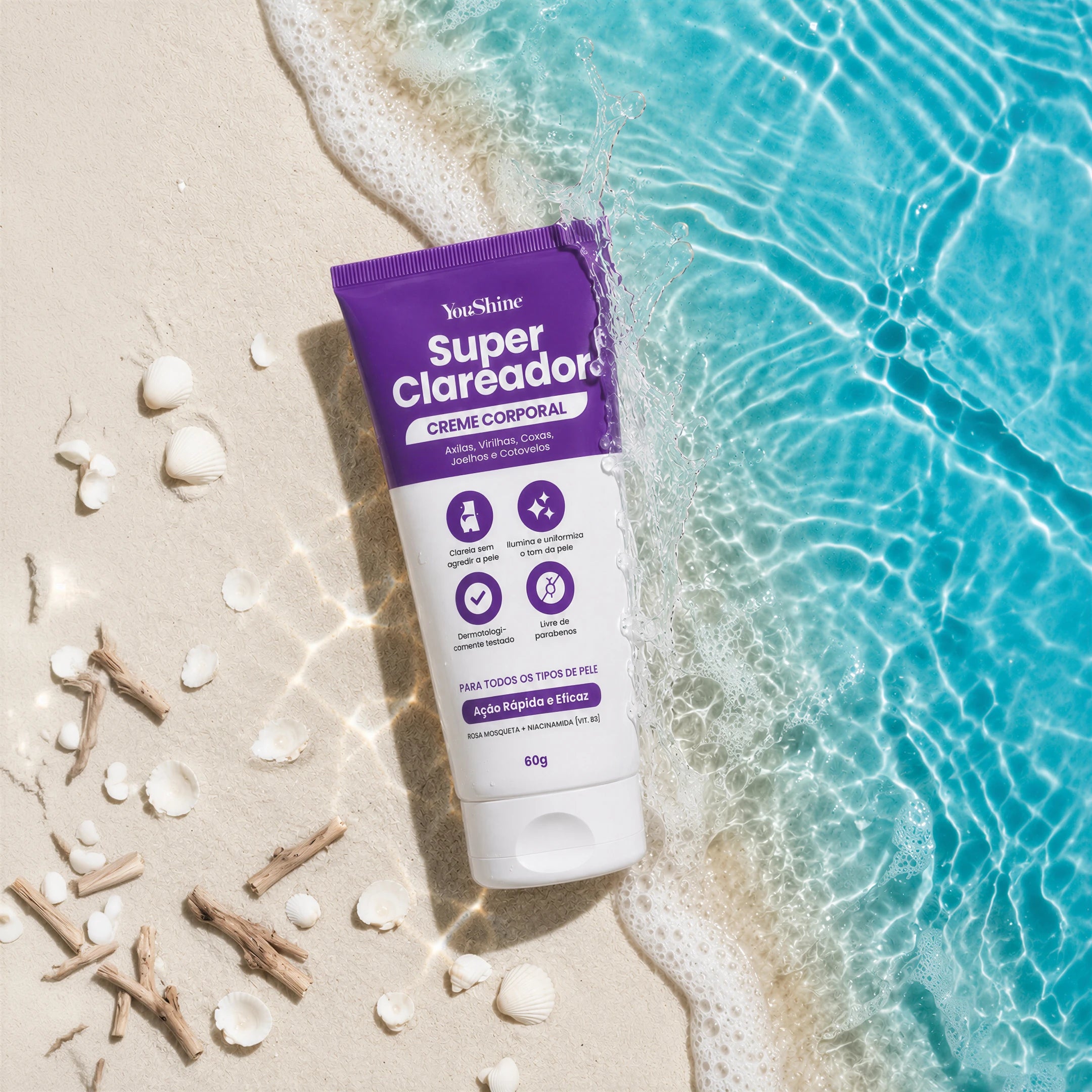 Creme Super Clareador — 60g