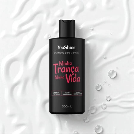 Shampoo Para Tranças Minha Trança Minha Vida 300mL YouShine Box Braid Baby Hair Nagô Boxeadora