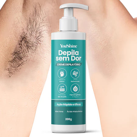 Creme Depilatório Depila Sem Dor YouShine 250g