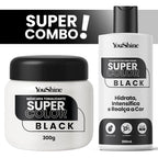 Combo Tonalizante Máscara + Shampoo Super Color YouShine 300ml Efeito Natural Cobre Cabelos Brancos