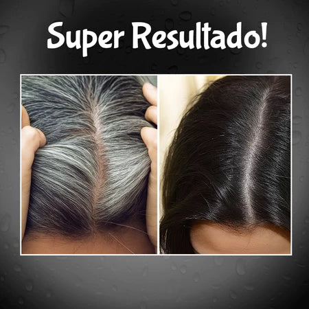 Combo Tonalizante Máscara + Shampoo Super Color YouShine 300ml Efeito Natural Cobre Cabelos Brancos