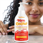 Creme De Pentear Meu Cacho Modelador de Cachos YouShine 500mL Definição Hidratação Encaracolando