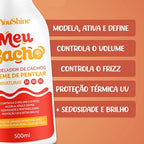 Creme De Pentear Meu Cacho Modelador de Cachos YouShine 500mL Definição Hidratação Encaracolando