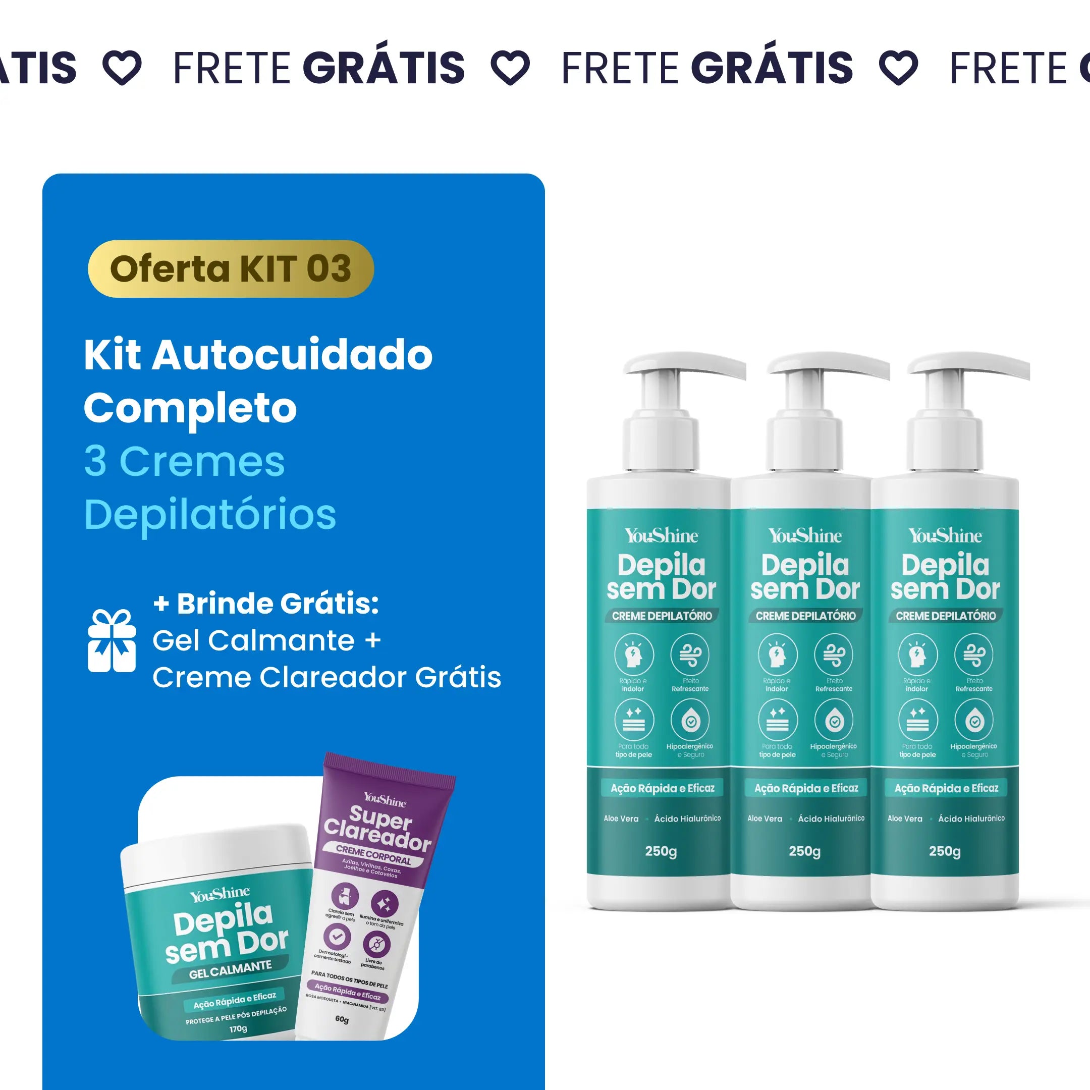 Creme Depilatório 250g