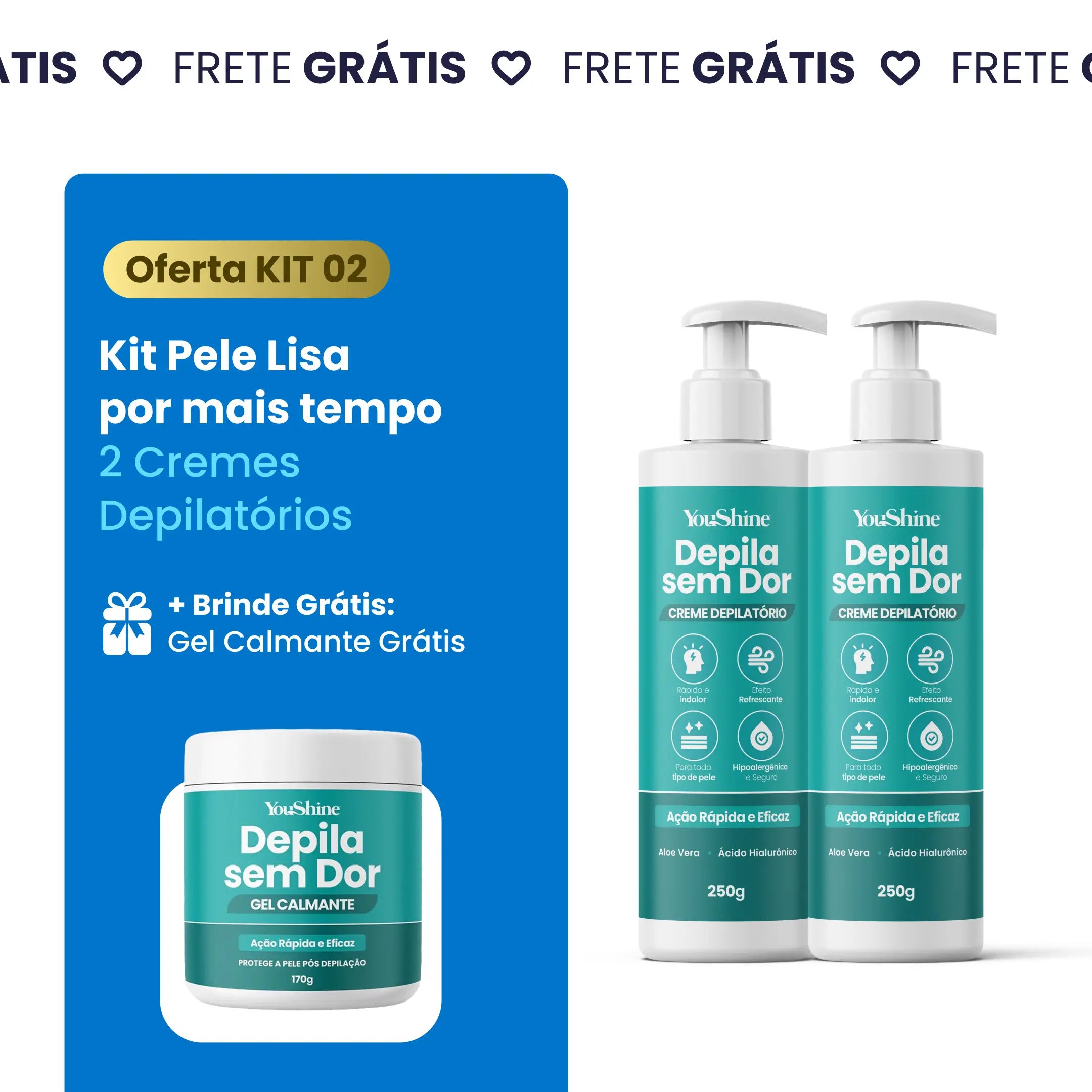 Creme Depilatório 250g