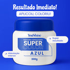 Tonalizante Azul Blue Mecha Fácil Super Color YouShine 300g Efeito Natural Super Resultado