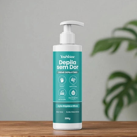 Creme Depilatório Depila Sem Dor YouShine 250g