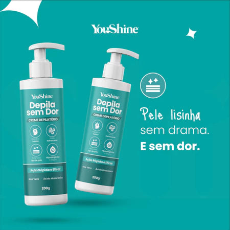 Creme Depilatório Depila Sem Dor YouShine 250g