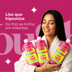 Progressiva Liso 10x SOS YouShine 1L Super Brilho Imediato Escova Resultado Profissional