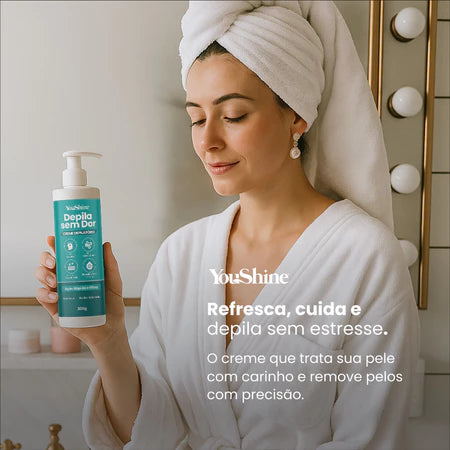 Creme Depilatório Depila Sem Dor YouShine 250g
