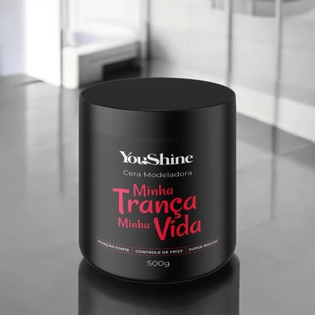 Cera Modeladora de Tranças Baby Hair Box Braid Nagô Boxeadora Profissional YouShine 500g