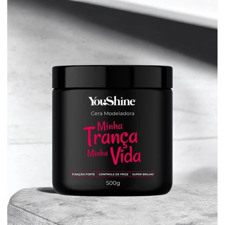 Cera Modeladora de Tranças Baby Hair Box Braid Nagô Boxeadora Profissional YouShine 500g
