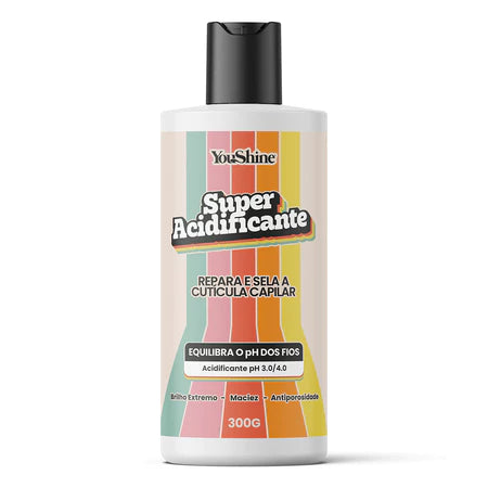 Super Acidificante Controle de pH YouShine 300g Máscara Capilar Cabelos Mais Fortes
