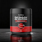 Gel Redutor de Medidas Pimenta Negra YouShine 500g Elimina Gordura Localizada Flacidez e Celulites