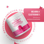 Creme Drenagem Linfática Ácido Hialurônico Massagem YouShine 500g Reduz Flacidez e Celulites