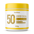 Creme Rosto 50+ Para Rugas Skin Care com Colágeno e Vitamina E Facial Antissinais YouShine 100g