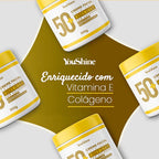 Creme Rosto 50+ Para Rugas Skin Care com Colágeno e Vitamina E Facial Antissinais YouShine 100g