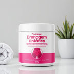 Creme Drenagem Linfática Ácido Hialurônico Massagem YouShine 500g Reduz Flacidez e Celulites
