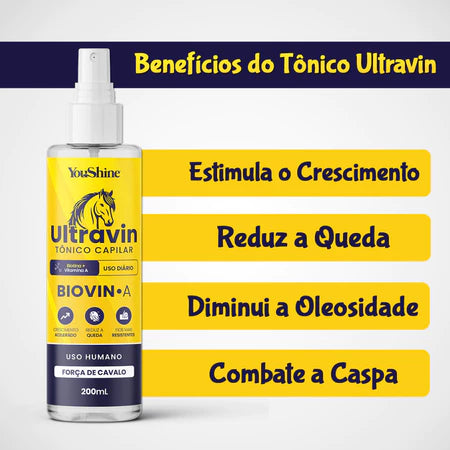 Tônico Capilar Força de Cavalo YouShine 200ml
