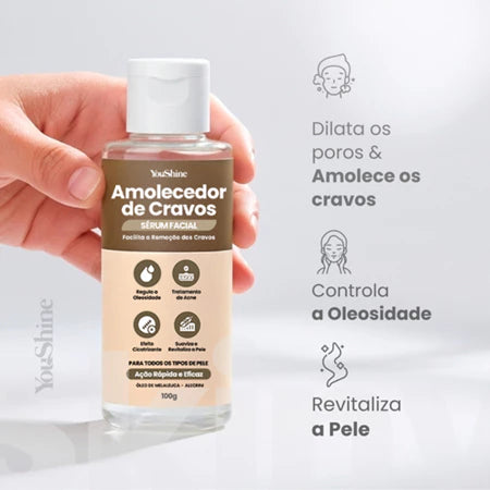 Sérum Amolecedor de Cravos YouShine 100g Remoção Fácil Cicatrizante Antisséptico