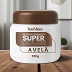 Tonalizante Avelã Chocolate Mecha Fácil Super Color YouShine 300g Efeito Natural Super Resultado