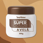 Tonalizante Avelã Chocolate Mecha Fácil Super Color YouShine 300g Efeito Natural Super Resultado