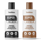 Shampoo Tonalizante Cabelos Brancos Escurecedor Efeito Natural Super Color YouShine 300ml