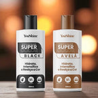 Shampoo Tonalizante Cabelos Brancos Escurecedor Efeito Natural Super Color YouShine 300ml