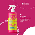 Protetor Termico 10 em 1 Spray SOS YouShine Defrizante Anti Frizz Capilar 500mL