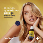 Sérum Crescimento Capilar Acelerado Antiqueda Força de Cavalo Ultravin YouShine 60ml Biovin-A