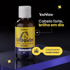 Sérum Crescimento Capilar Acelerado Antiqueda Força de Cavalo Ultravin YouShine 60ml Biovin-A