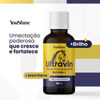 Sérum Crescimento Capilar Acelerado Antiqueda Força de Cavalo Ultravin YouShine 60ml Biovin-A
