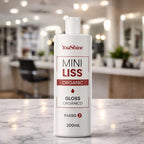 Progressiva MiniLiss Gloss Liso Imediato YouShine 200ml Escova Selagem Mais Econômica do Brasil