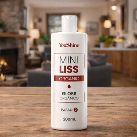 Progressiva MiniLiss Gloss Liso Imediato YouShine 200ml Escova Selagem Mais Econômica do Brasil